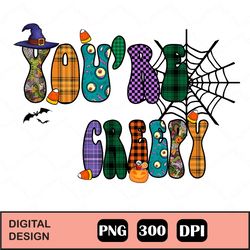 you're creepy sublimation halloween png, halloween sublimation design, ghost png, retro halloween png, fall png, spooky