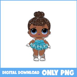 Miss Baby Glitter Lol Doll Png, Miss Baby Png, Queen Png, Lol Doll Png, Lol Surprise Png, Lol Surprise Doll Png