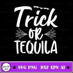 trick or tequila svg, halloween svg, halloween decor svg, halloween quote cut files, witch svg, halloween sign svg