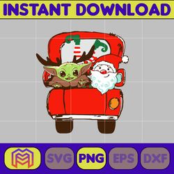 baby yoda christmas png, baby yoda png, baby yoda sublimation, christmas baby yoda png, high quality png, instant downlo