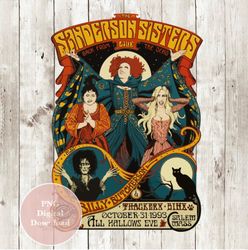 sanderson sisters png, halloween, fall, hocus pocus, png digital download, sublimation design, instant download, png