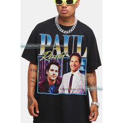 paul rudd american actor vintage shirt, paul rudd homage tshirt, paul rudd fan tees, paul rudd retro 90s sweater, paul r