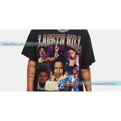 lauryn hill vintage shirt | lauryn noelle hill homage tshirt | lauryn hill rapp tees | lauryn hill retro 90s sweater | l