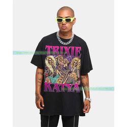 limited trixie and katya vintage t-shirt, gift for women and man unisex t-shirt crewneck sweatshirt fg702