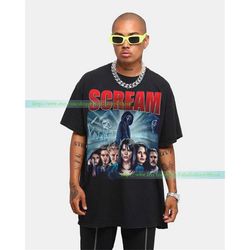 screaam movie vintage shirt, vintage clothing t shirt, screamm movie t shirt, aesthetic shirt, aesthetic clothing, graph