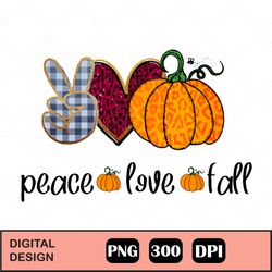 halloween peace love design, peace love fall png, sublimation design instant download, fall print, autumn sublimation pu