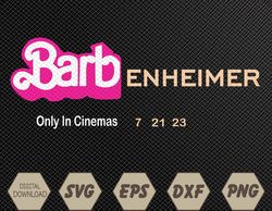 barbenheimer appreal retro women men svg, eps, png, dxf, digital download