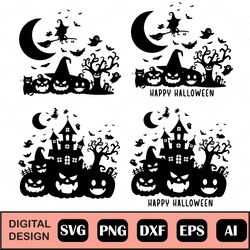 halloween svg bundle, happy halloween svg, halloween svg bundle, halloween clipart, halloween svg files for cricut, hall