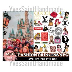 400 fashion princess svg, disney svg, princess svg