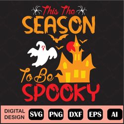 spooky season halloween digital file download, scary halloween witch, flying bats, svg, png, pdf, dxf - clipart, graphic