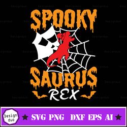 halloween svg, dinosaur skeleton svg, spooky saurus rex svg, kids cut files, funny t-rex with pumpkin svg, dxf, eps, png