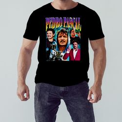 vintage style pedro pascal shirt, shirt for men women, graphic design