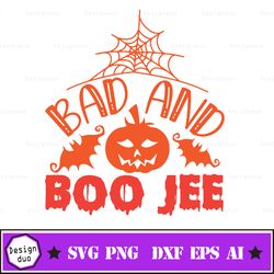 bad and boo-jee svg, halloween svg, digital files, cut file, design for cricut, t-shirt design, funny svg