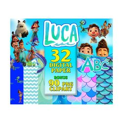 Luca Svg Clip art Files, Luca Paguro, Disneyland Ears, Digit - Inspire  Uplift