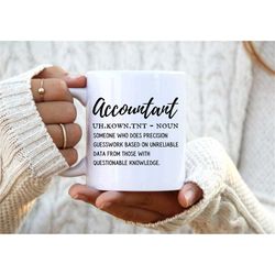 accountant mug. accountant gift. accountancy mug. funny coffee mug. unique accountant gift.