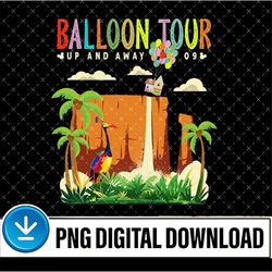 pixar up png, kevin bird png, ballon tour up and away 09 png, up balloon png