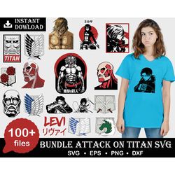 100 attack on titan svg bundle, attack on titan logo svg, survey corps svg,attack on titan wings of freedom svg, cricut