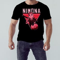 nimona medieval hero shapeshifter retro shirt, shirt for men women, graphic design