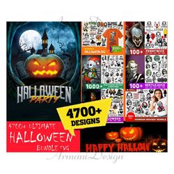 4700 files halloween ultimate bundle svg, halloween svg