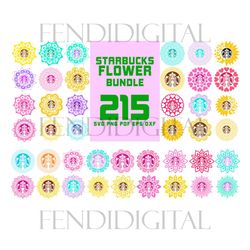 215 files starbucks flower bundle svg, starbucks svg, full wrap svg, starbucks brand, starbucks coffee, starbucks cup, f