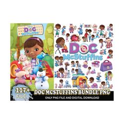 117 files doc mcstuffins bundle png, cartoon png