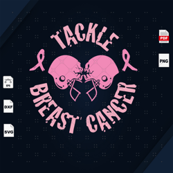 tackle breast cancer, college football, breast cancer gift,