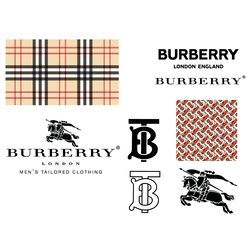burrberry logos bundle svg