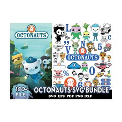 100 files octonauts svg bundle, octonauts svg, beach svg