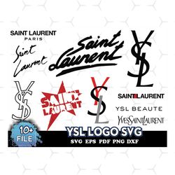 ysl logo svg, brand logo svg, ysl svg, fashion brand svg