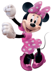 Minnie Mouse PNG, Minnie Mouse Clipart,Minnie Bows PNG, Minnie Mouse Letters Digital Download