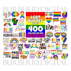 400 files lgbt quotes bundle svg, lgbt svg, pride svg, rainbow svg, lgbt bundle svg, pride bundle, love pride, human kin