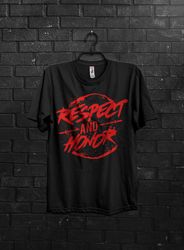 respect and honor gym pump cover workout clothes,anime gym shirt gift for gym lover,oversized tshirt for gym rats,fitnes