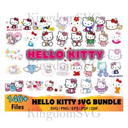 140 hello kitty svg bundle, hello kitty svg, cartoon svg