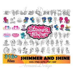 316 shimmer and shine svg bundle, shimmer svg, zeta the sorceress