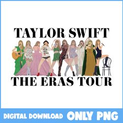 taylor swift the eras tour png, taylor swift png, taylor's version png, taylor silhouette, cartoon png, png file