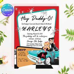 retro invitation, retro birthday party, retro party, retro birthday invitation, retro invites, retro 90s party, 90sparty