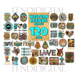 120 files western designs bundle png, trending png, howdy png, this is gods country, horse png, howdy western, howdy tur