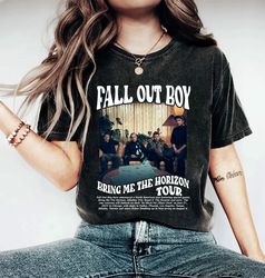 fall out boy vintage shirt, fall out boy bootleg shirt, fall out