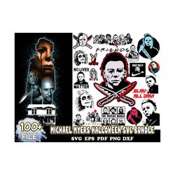 100 files michael myers svg bundle, halloween svg