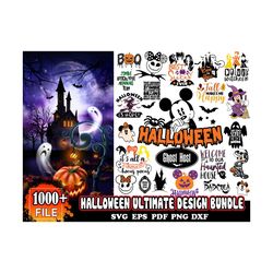 halloween ultimate bundle 1000 files svg