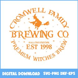 Cromwell Witches Brewing Co Svg, Halloweentown Est 1998 Svg, Halloweentown Svg, Halloween Svg, Png Eps Dxf Digital File