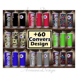 bundle 60 design 20oz / 30oz tumbler png, full tumbler wrap ,sublimation design, converse tumbler wrap,png file instant