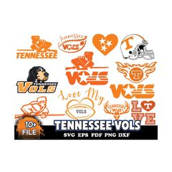 10 file tennessee vols svg bundle