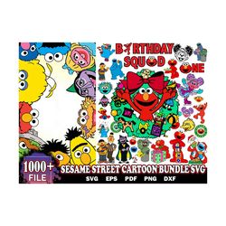 1000 sesame street cartoon bundle svg, christmas svg, christmas clipart, sesame street svg, christmas sesame svg, christ