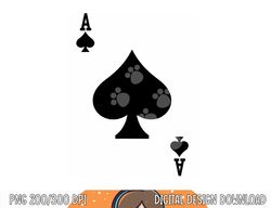 ace of spades png, sublimation - playing card poker halloween costume png, sublimation copy