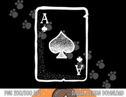 ace of spades poker playing card halloween costume png, sublimation copy