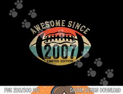 american football 15 year old gifts, awesome 2007 birthday png, sublimation copy