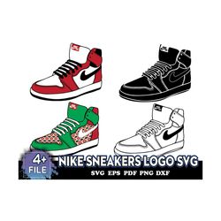 nike sneakers logo svg, sneaker svg, nike logo svg, jordan svg