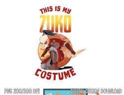 avatar the last airbender halloween this is my zuko costume png, sublimation copy