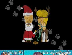 beavis and butt-head christmas costumes short sleeve  png,sublimation copy